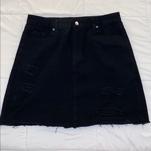 Black skirt. NEVER WORN- bought too big